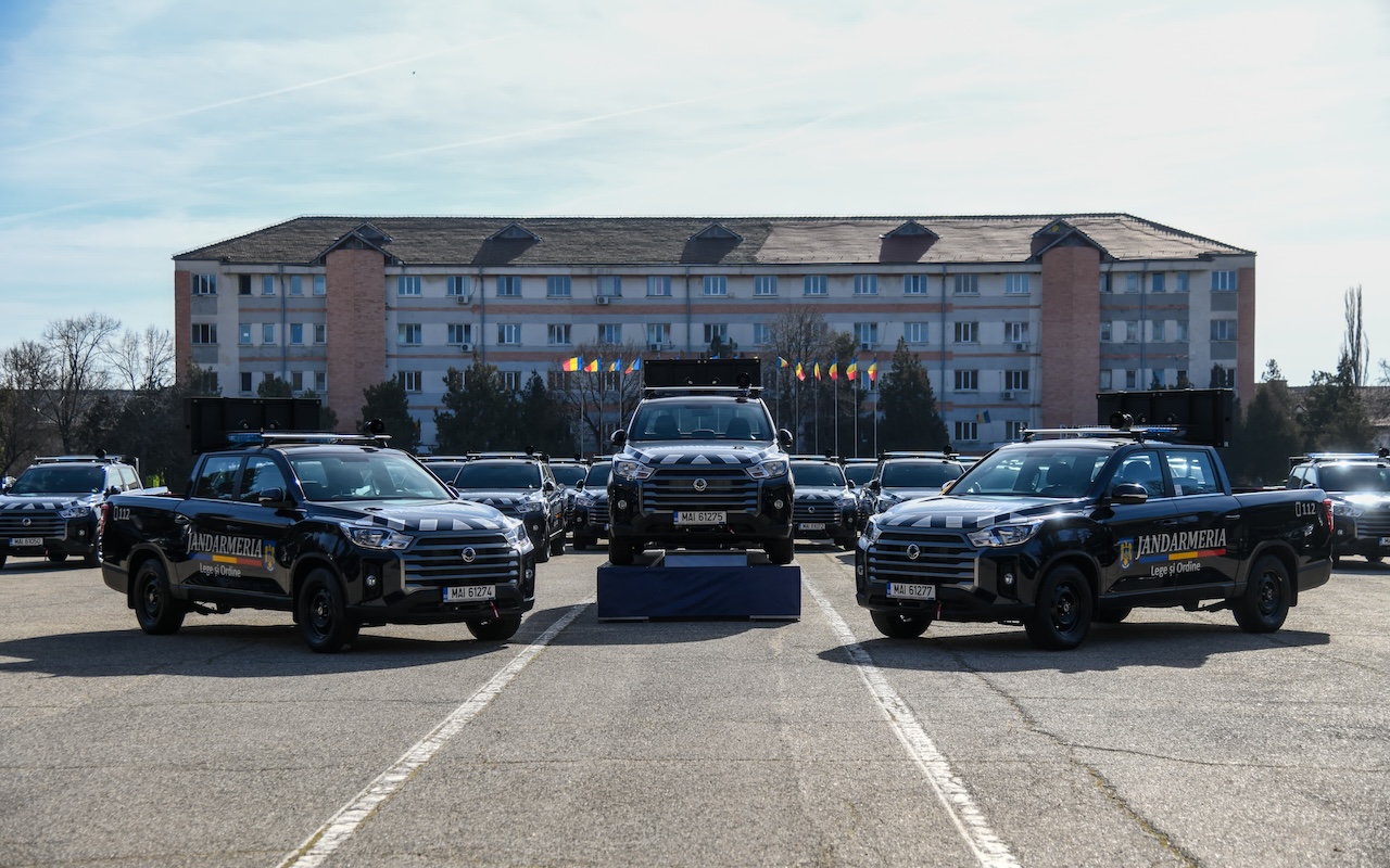 Gendarmerie vehicles